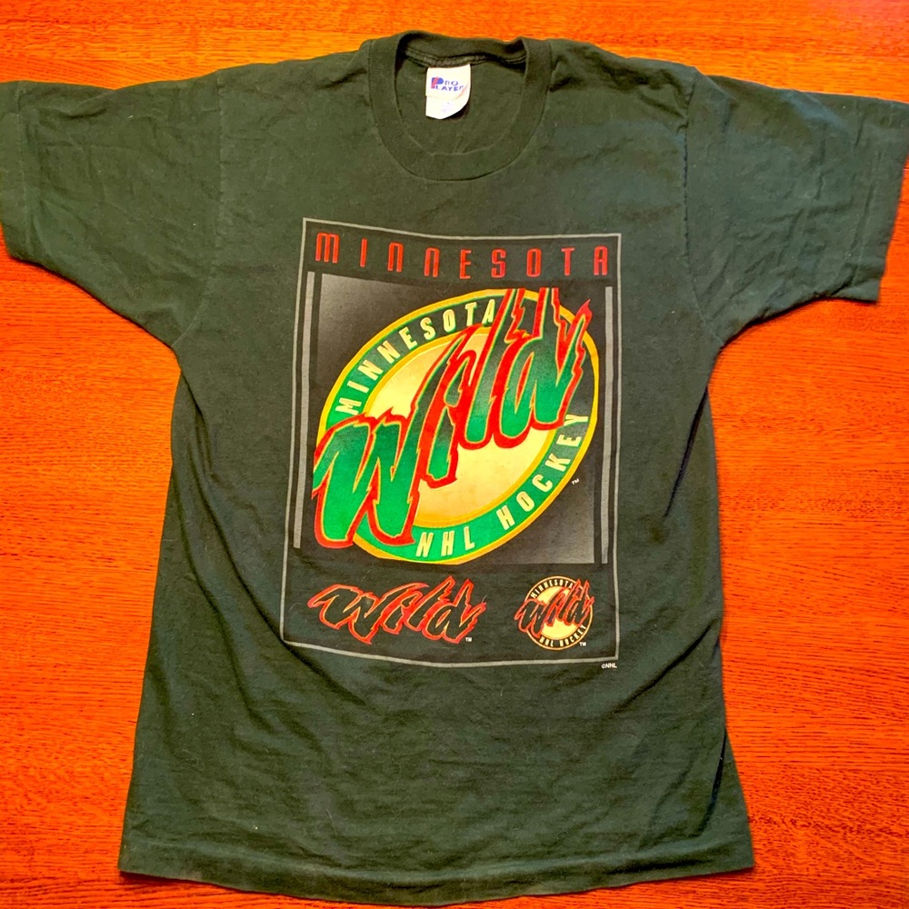 Vintage Minnesota Wild T-shirt NHL M